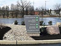 monument wayfinding sign